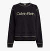 Calvin Klein FUTURE SHIFT Womens Sweatshirt Black Sunny Lime
