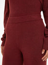 Calvin Klein Womens Pants Tawny Port Red