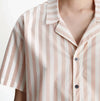Calvin Klein S/S SHORT SET FRN Womens Pyjamas Chambray Stripe/Ash Rose