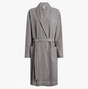 Calvin Klein ROBE PA7 Womens Bathrobes Grey