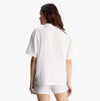 Calvin Klein PURE TEXTURED Pyjama Top Womens White