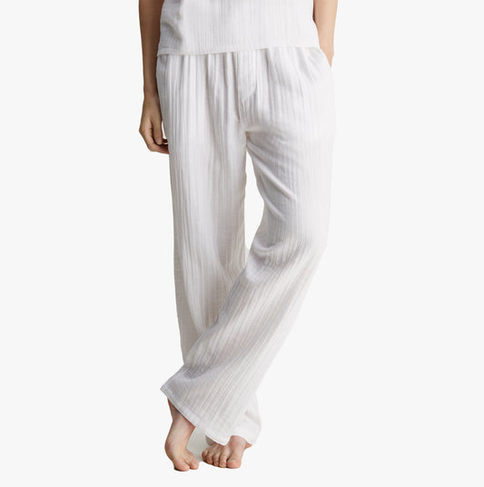 Calvin Klein PURE Womens Sleep Pants White