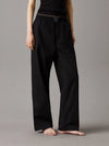 Calvin Klein CK ESTABLISHED Womens Pyjama Pants Black