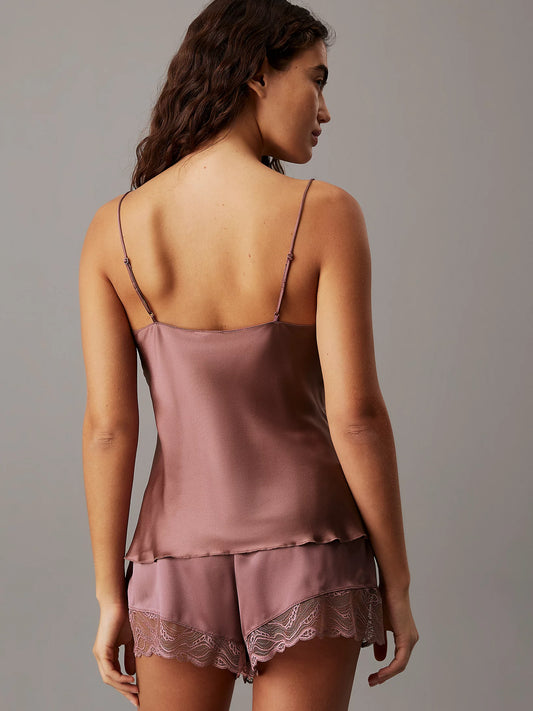 Calvin Klein CK INSTINCT SLEEP Womens Cami Vintage Pink