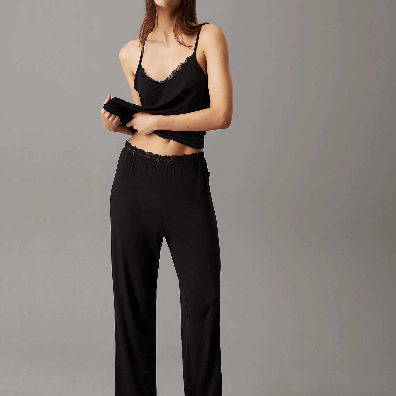 Calvin Klein CK ATTRACTION Womens Pyjama Pants Black