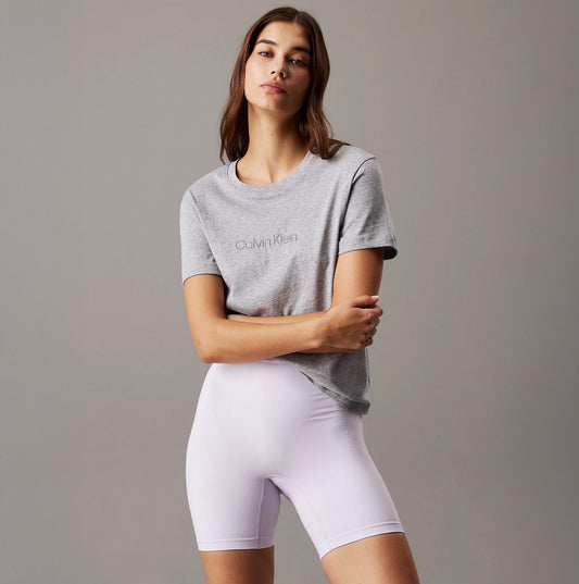 Calvin Klein CK 100% COTTON Womens Lounge T-Shirt Grey Heather