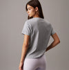 Calvin Klein CK 100% COTTON Womens Lounge T-Shirt Grey Heather