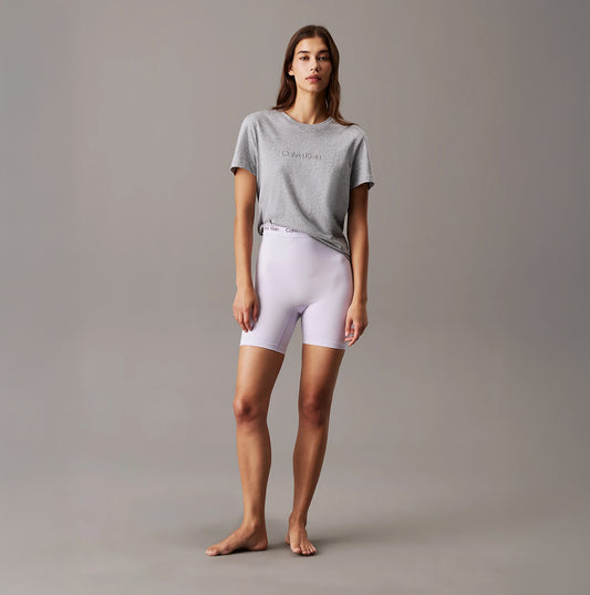 Calvin Klein CK 100% COTTON Womens Lounge T-Shirt Grey Heather