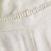 Calvin Klein WOVEN VISCOSE Womens Button Down Pants Diamond Logo/Cocoon