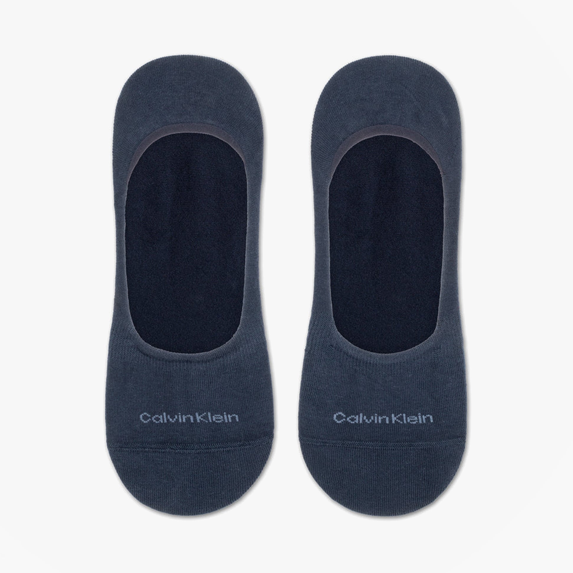 Calvin Klein 2 Pack Mens Invisible Socks Navy