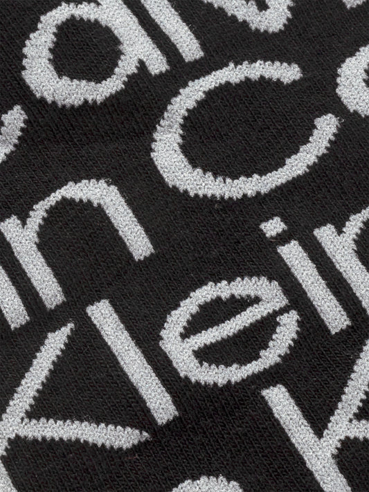 Calvin Klein 2 Pack Mens Ankle Signiture Socks Black
