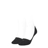 Calvin Klein 2 Pack Womens Invisible Socks Black