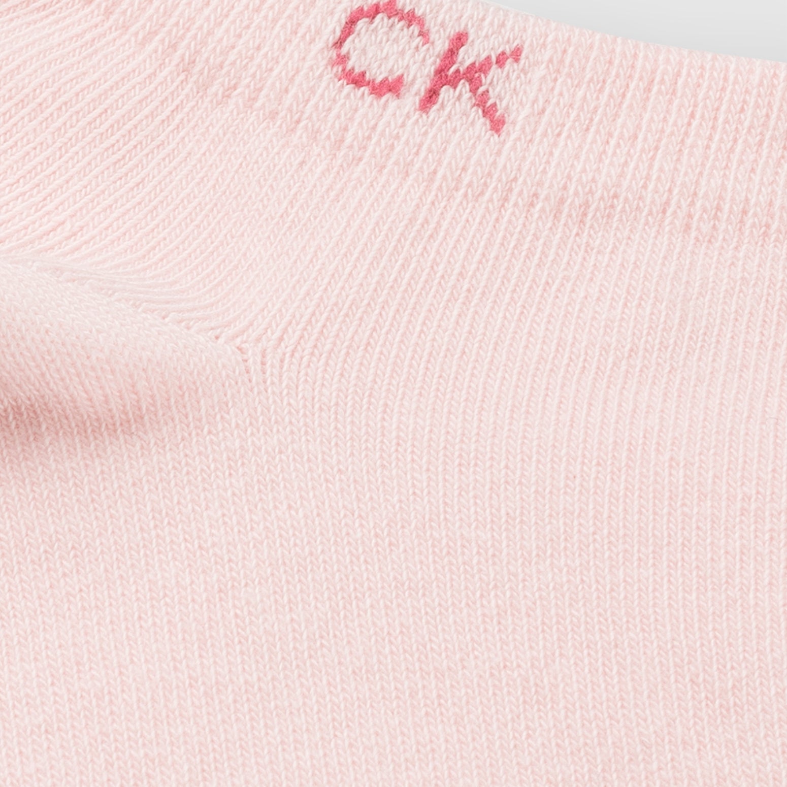 Calvin Klein 2 Pack Womens Ankle Trainer Socks Pink Combo