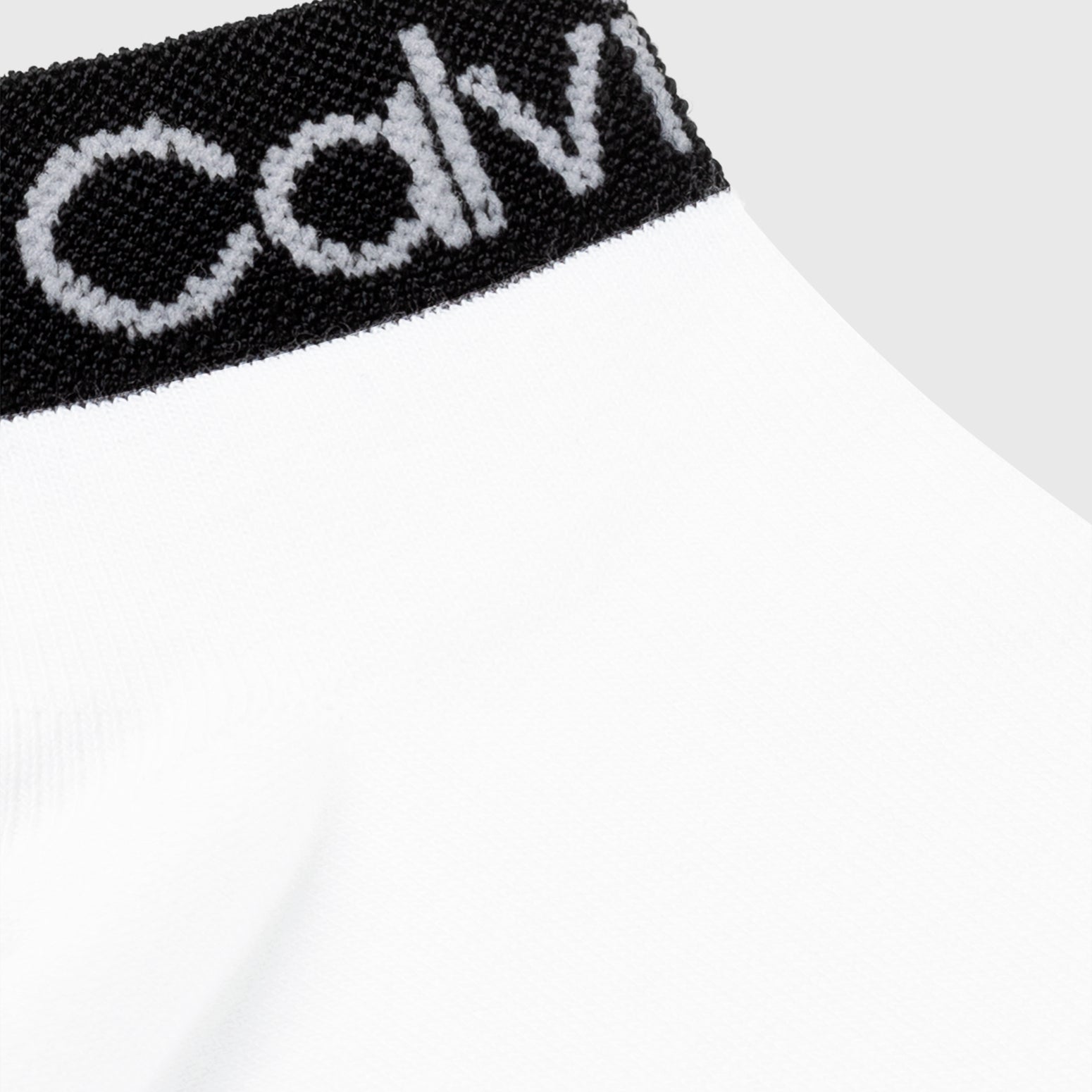 Calvin Klein 2 Pack Womens Ankle Trainer Socks White