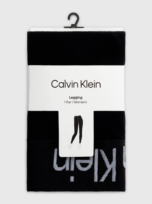 Calvin Klein LOGO Waist Leggings Black