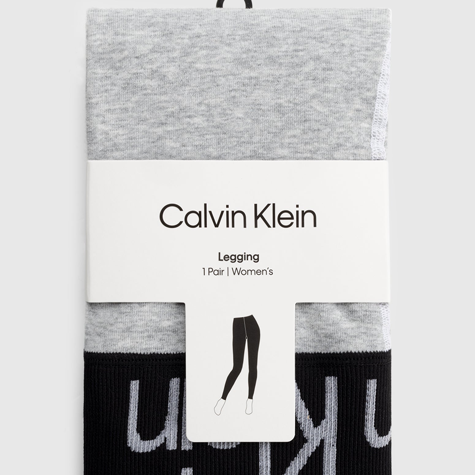 Calvin Klein LOGO Waist Leggings Grey