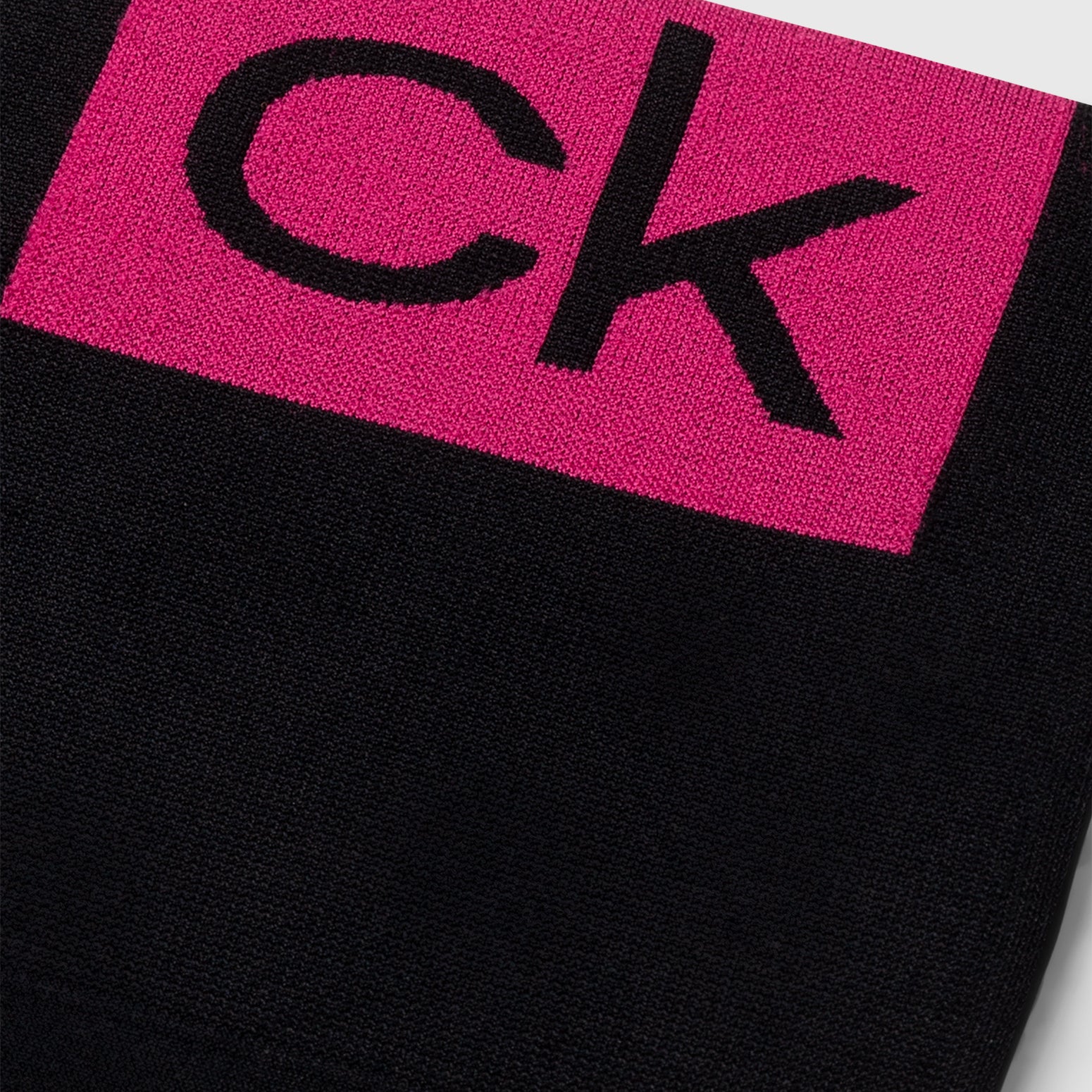 Calvin Klein LOGO Gym Leggings Black/Pink