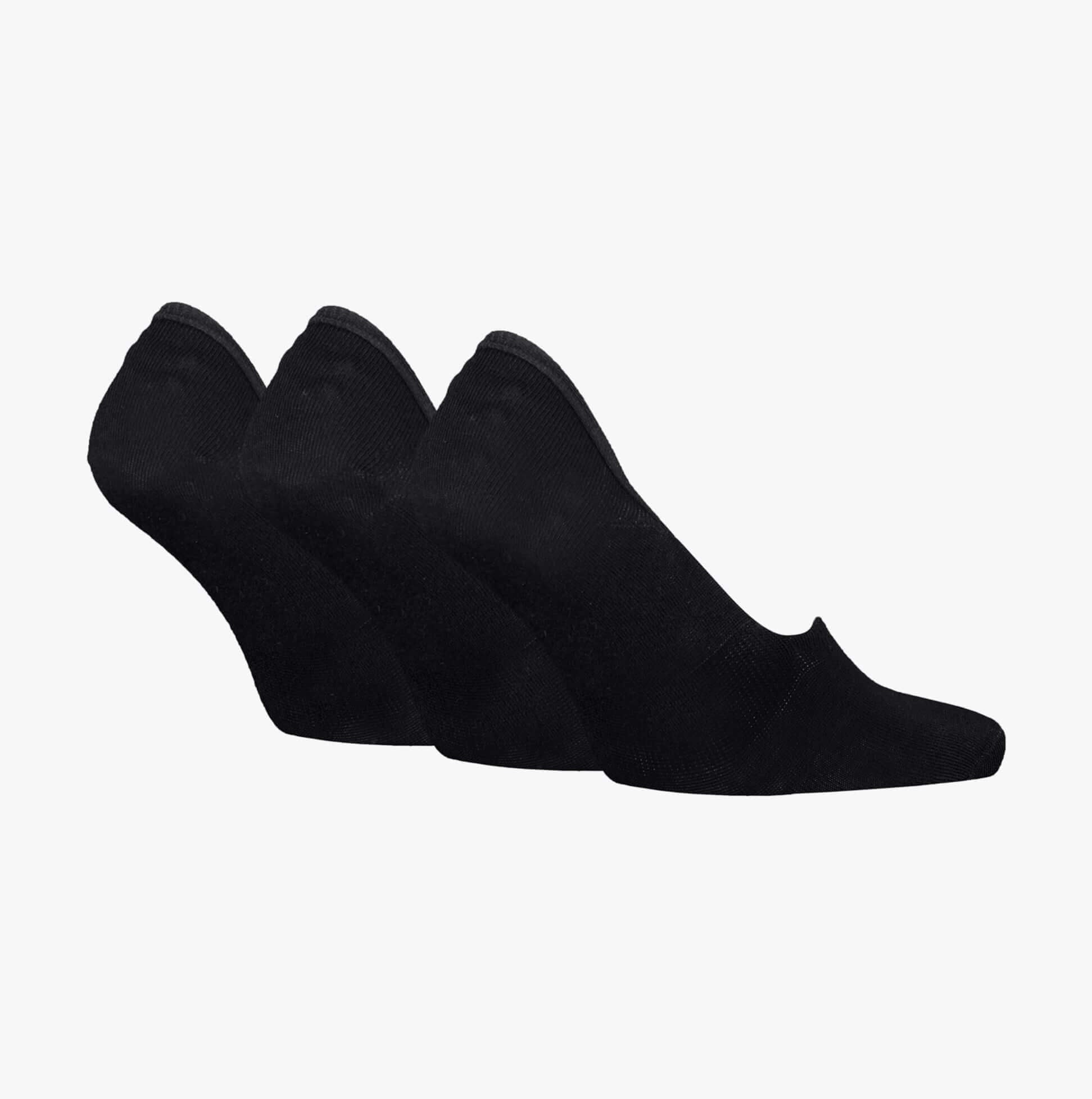 Calvin Klein 3 Pack Footie Mens Socks Black