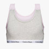 Calvin Klein BRALETTE 2 Pack Girls Bra Grey Heather/Unique