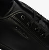 Calvin Klein LOW TOP LACE UP Mens Trainers Triple Black