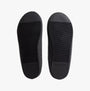 Calvin Klein MULE Mens Mule Slippers Ck Black bottom view showing rubber soles with textured grip.