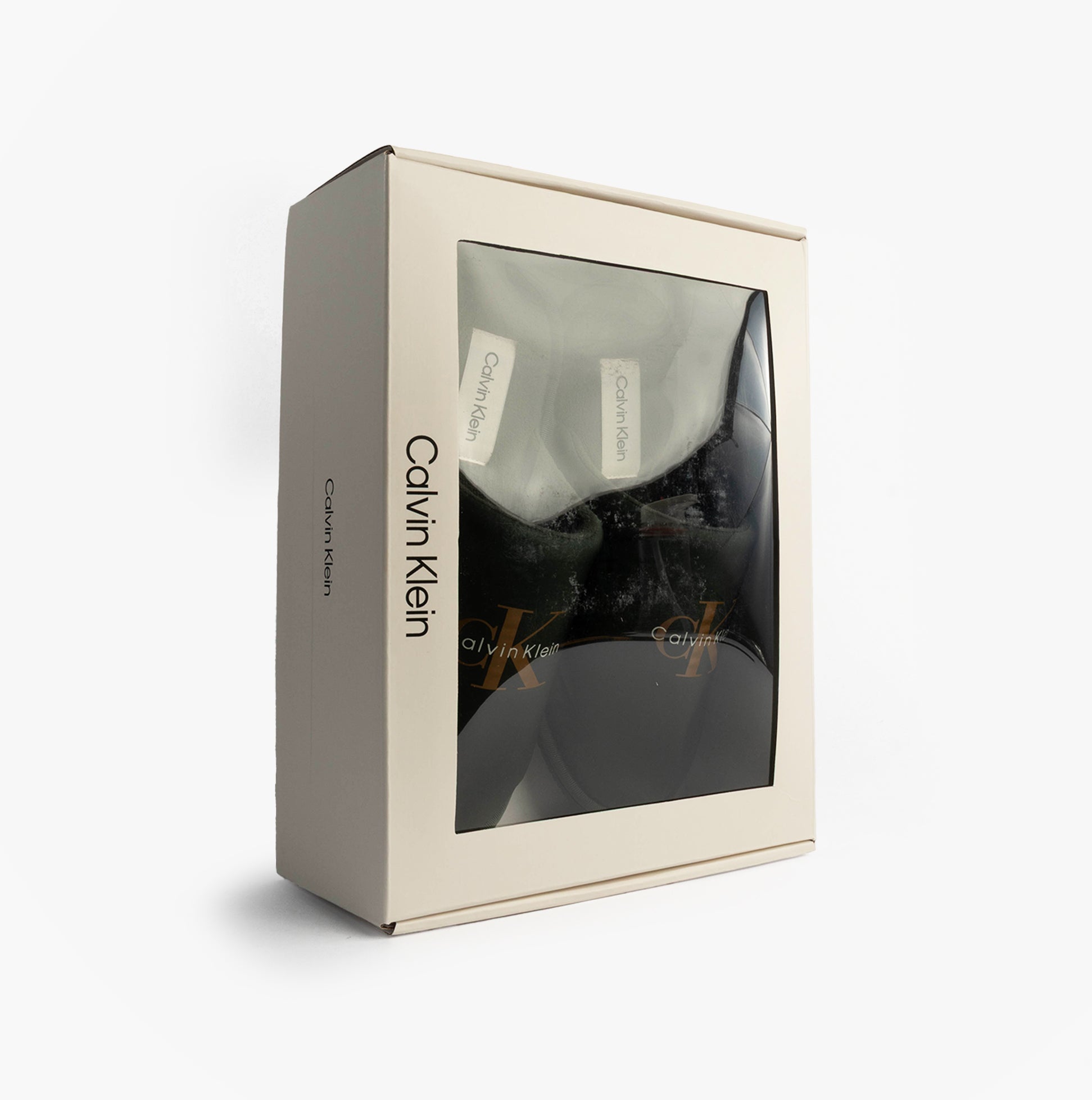 Calvin Klein HOTEL SLIPPER MONOLOGUE Mens Slippers Thyme