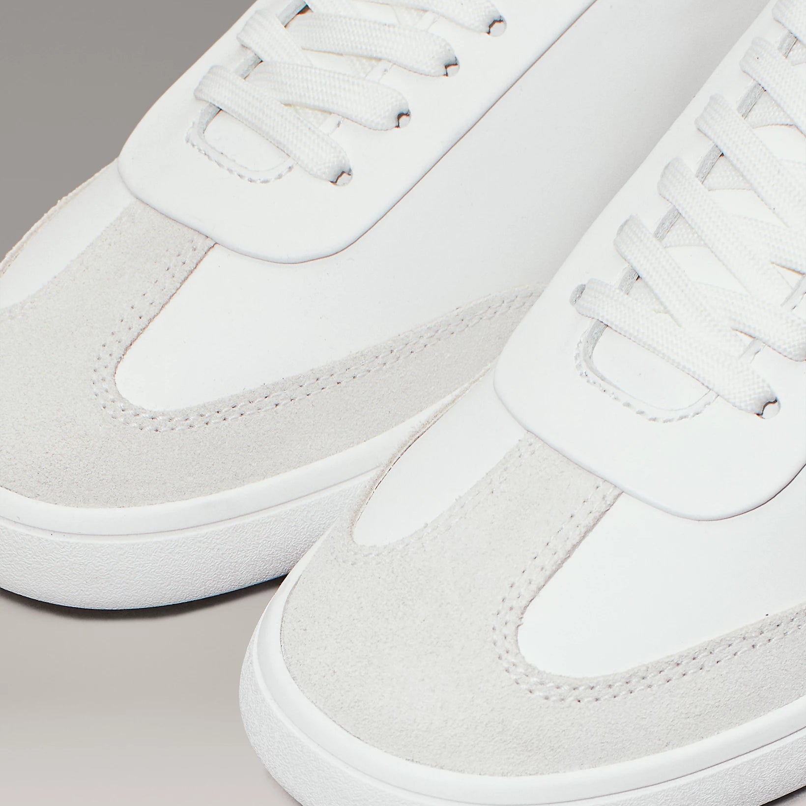 Calvin Klein CUPSOLE LACE UP  Womens Trainers Bright White/Black