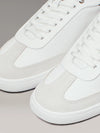 Calvin Klein CUPSOLE LACE UP  Womens Trainers Bright White/Black