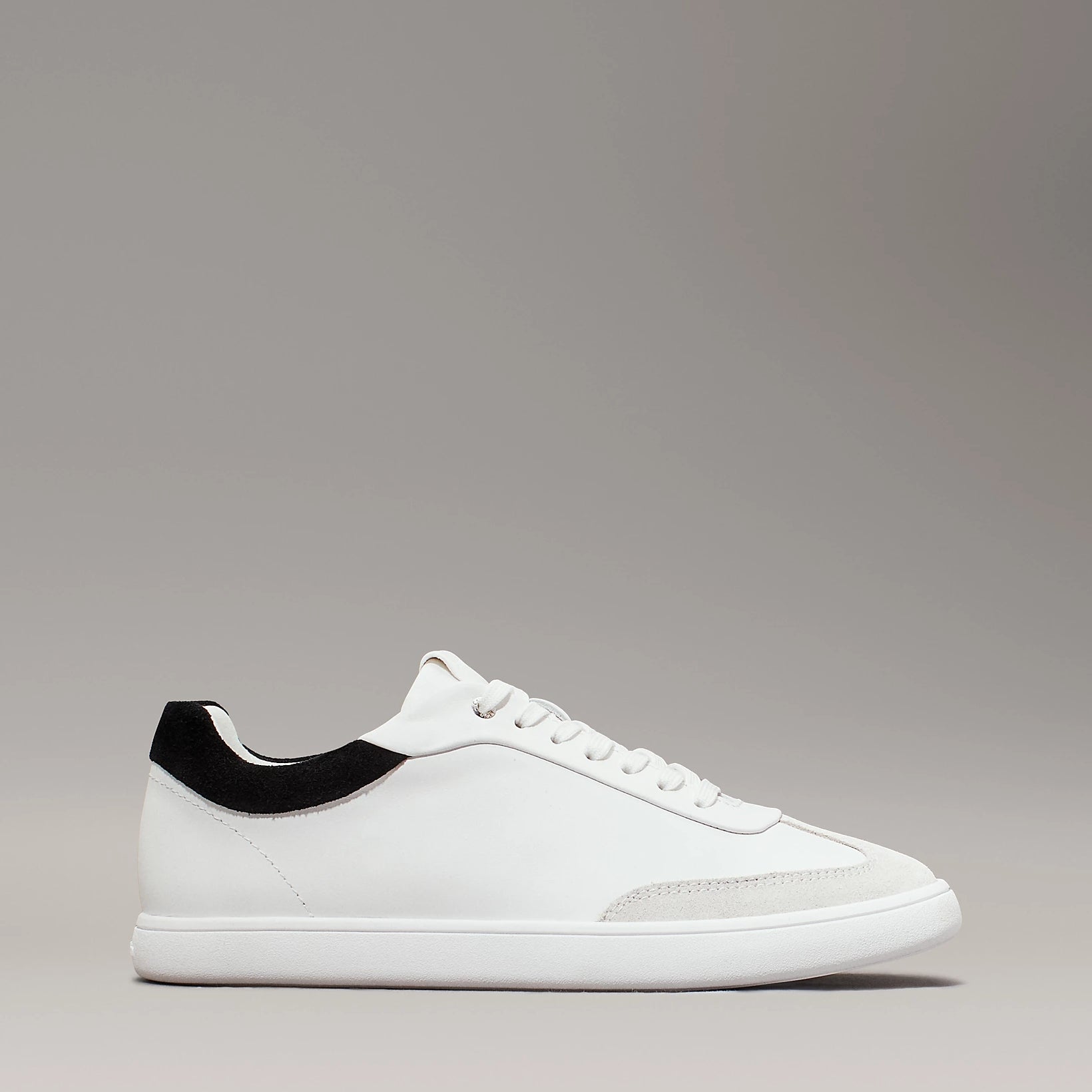 Calvin Klein CUPSOLE LACE UP  Womens Trainers Bright White/Black