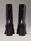 Calvin Klein HEEL Womens Cowboy Boots Ck Black