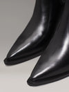 Calvin Klein HEEL Womens Cowboy Boots Ck Black