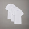 Calvin Klein 100% COTTON 3 Pack Mens T-Shirts White