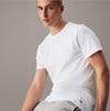 Calvin Klein 100% COTTON 3 Pack Mens T-Shirts White