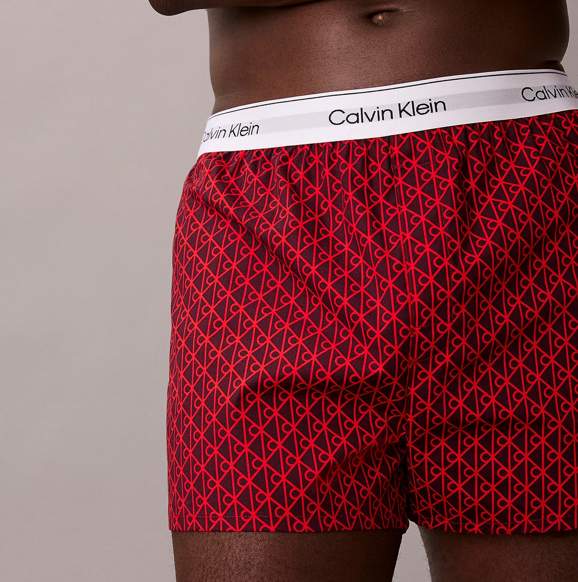 Calvin Klein BOXER SLIM 3 Pack Mens Cotton Stretch Multicoloured