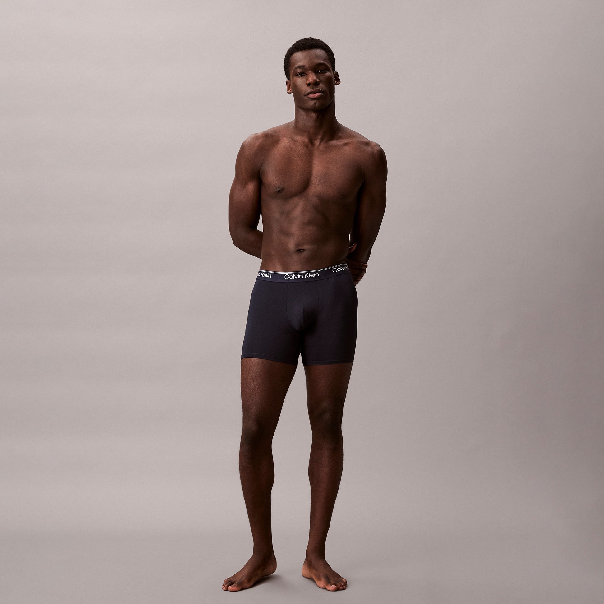 Calvin Klein BOXER BRIEF 3 Pack Mens Microfibre Stretch Multicoloured