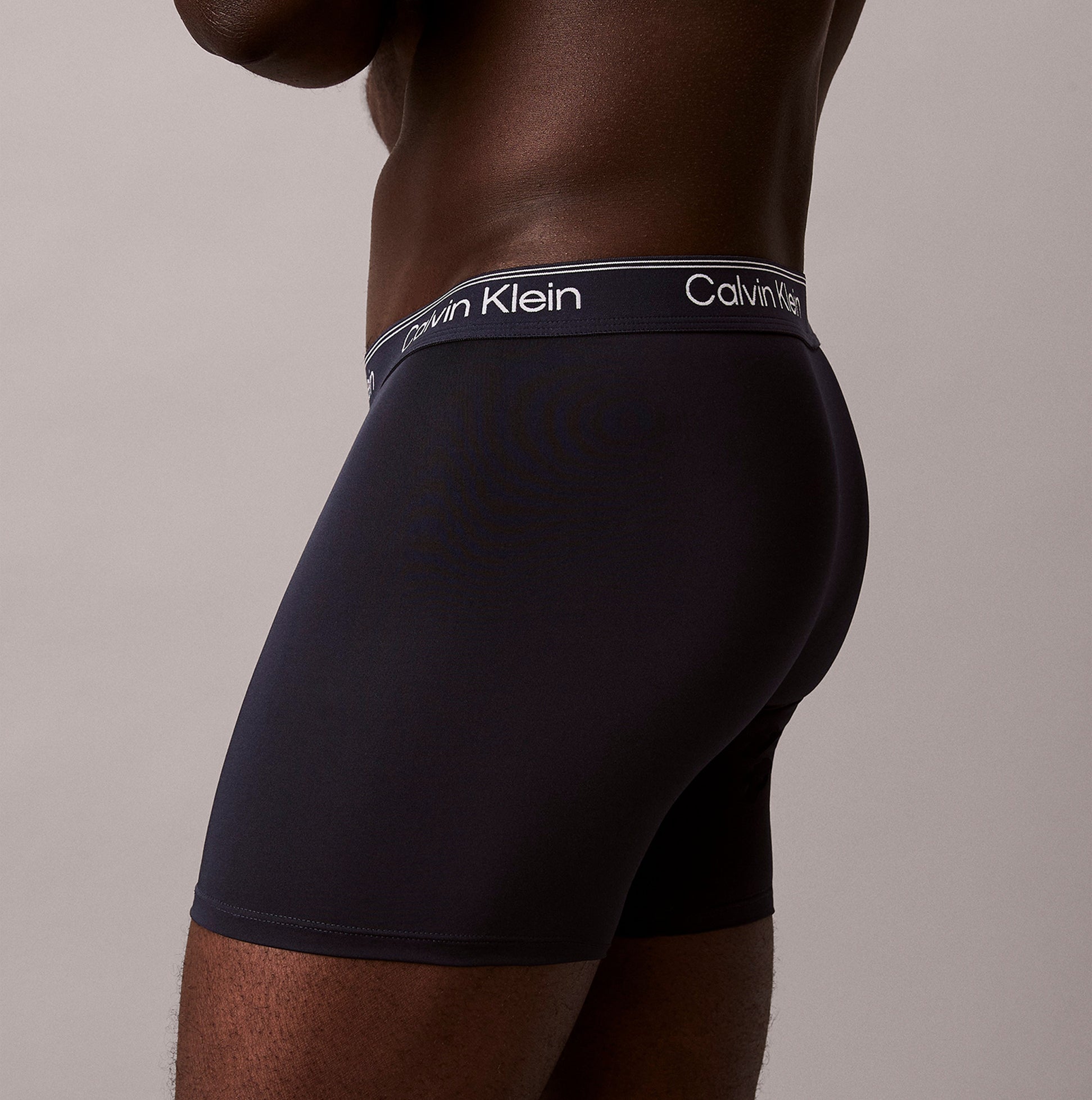 Calvin Klein BOXER BRIEF 3 Pack Mens Microfibre Stretch Multicoloured