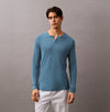 Calvin Klein ULTRA SOFT MODAL Mens Pyjama Top Deck Gray