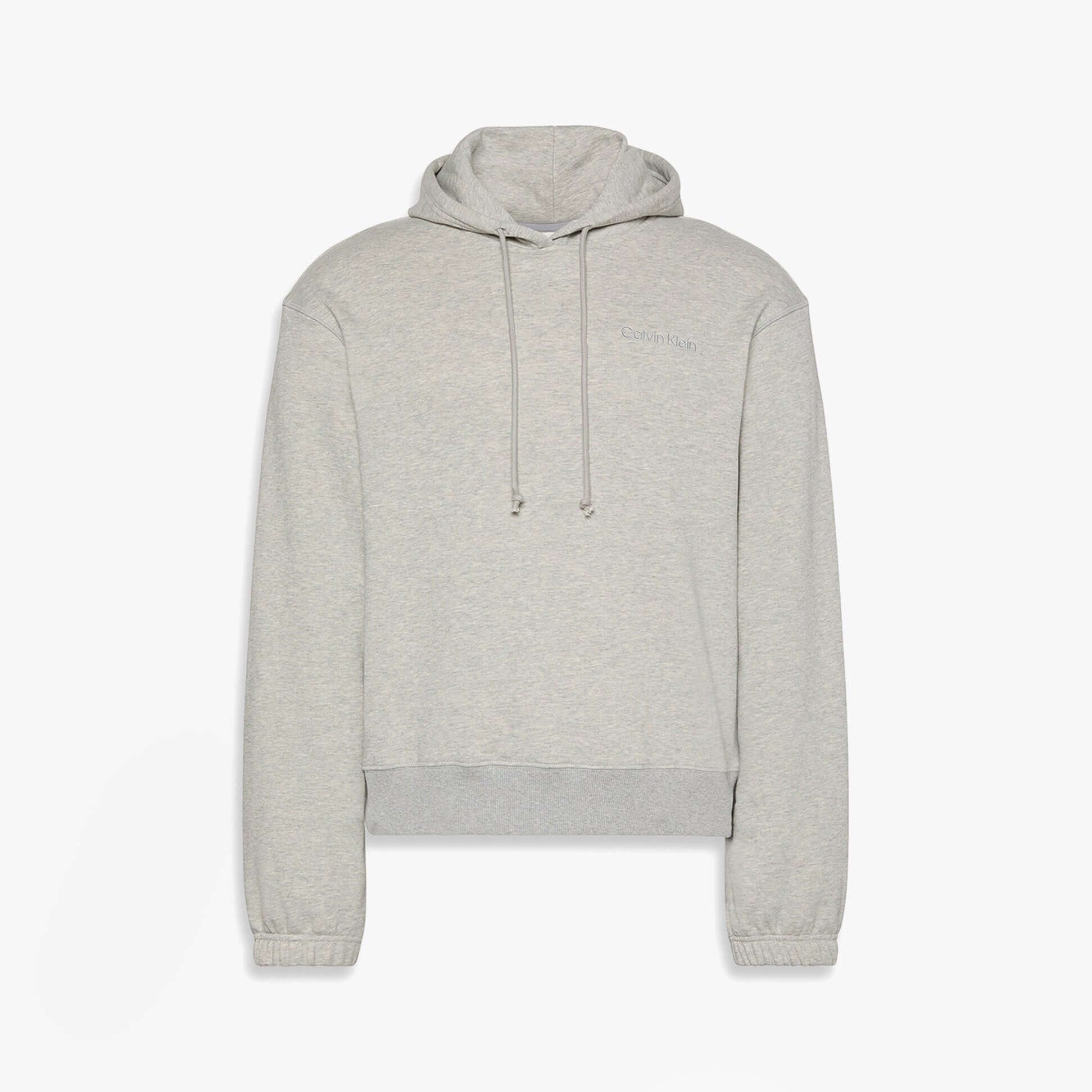 Calvin Klein L/S HOODIE Mens Hoodie Grey Heather