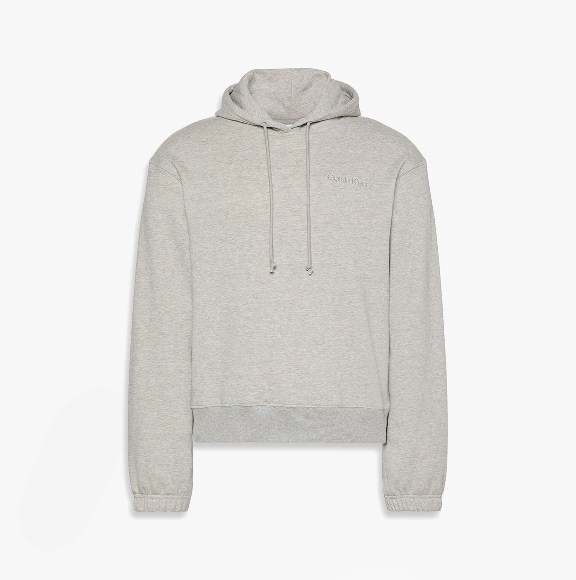 Calvin Klein L/S HOODIE Mens Hoodie Grey Heather