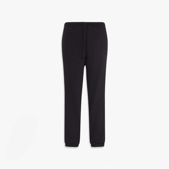 Calvin Klein JOGGER Mens Black back view of joggers, featuring a comfortable fit with an adjustable waist.