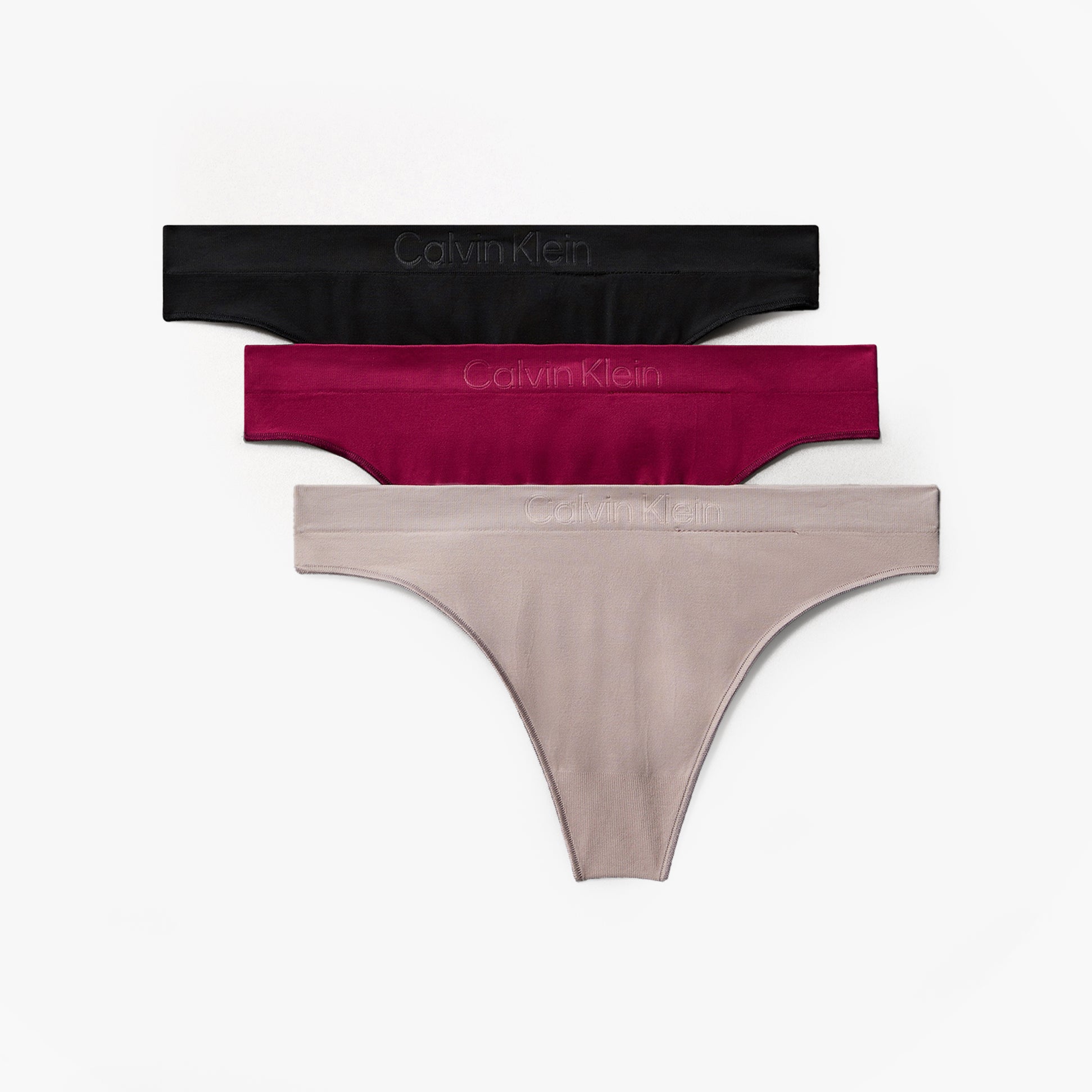 Calvin Klein Bonded Flex Seamless 3 Pack Thong Multi