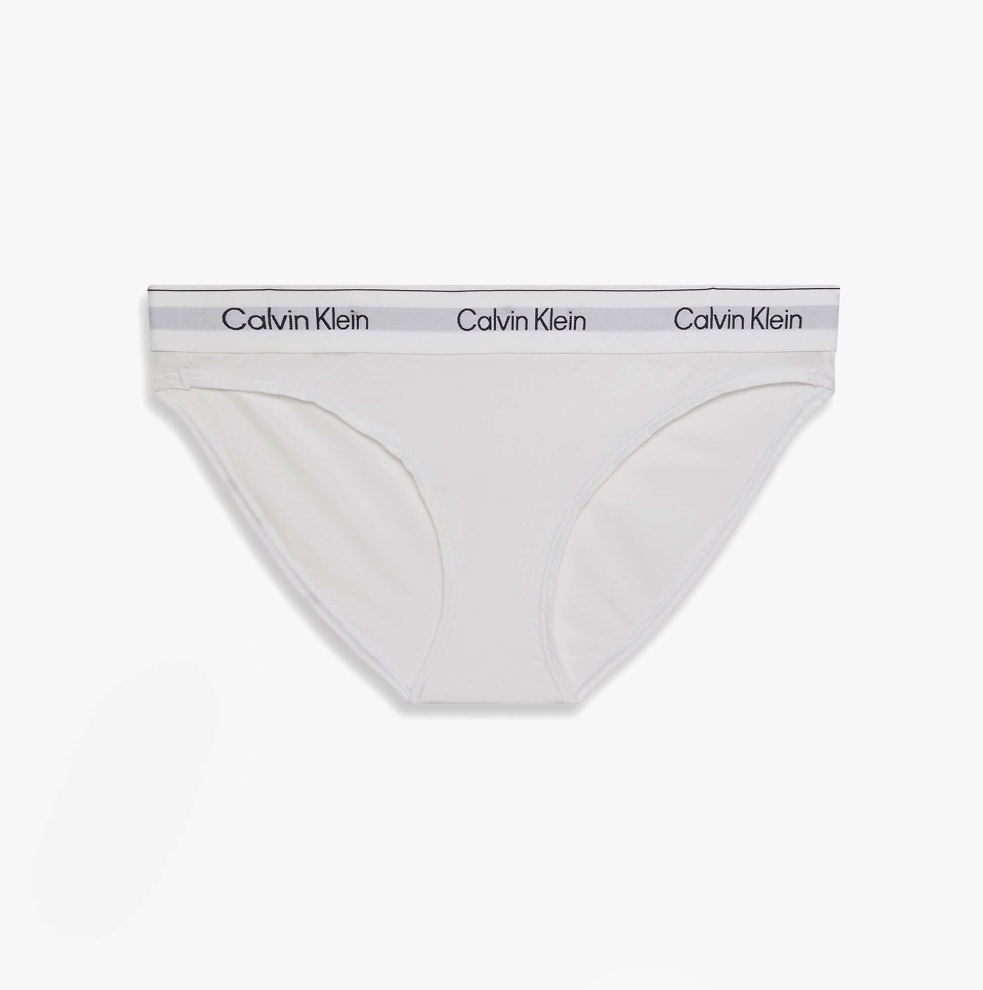 Calvin Klein Icon Cotton Modal Womens Bikini Brief White
