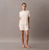 Calvin Klein ULTRA SOFT MODAL Womens Lounge T-Shirt Ivory