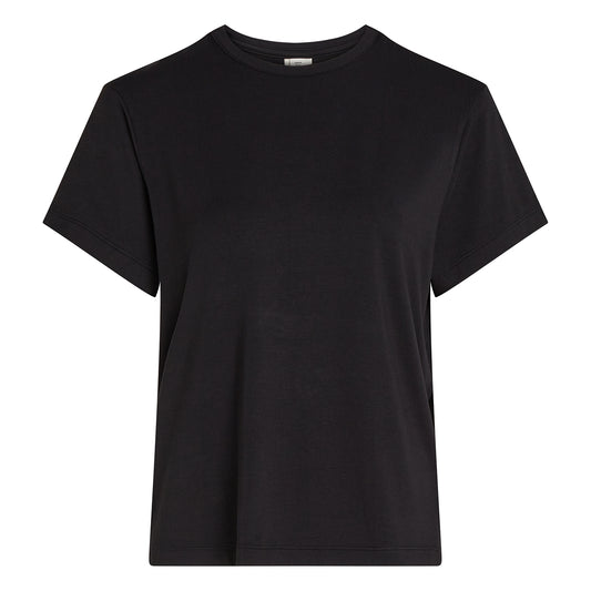 Calvin Klein ULTRA SOFT MODAL Womens Lounge T-Shirt Black
