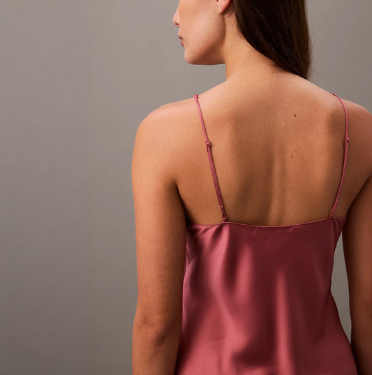 Calvin Klein SATIN CAMI Womens Pyjama Top Terrazzo