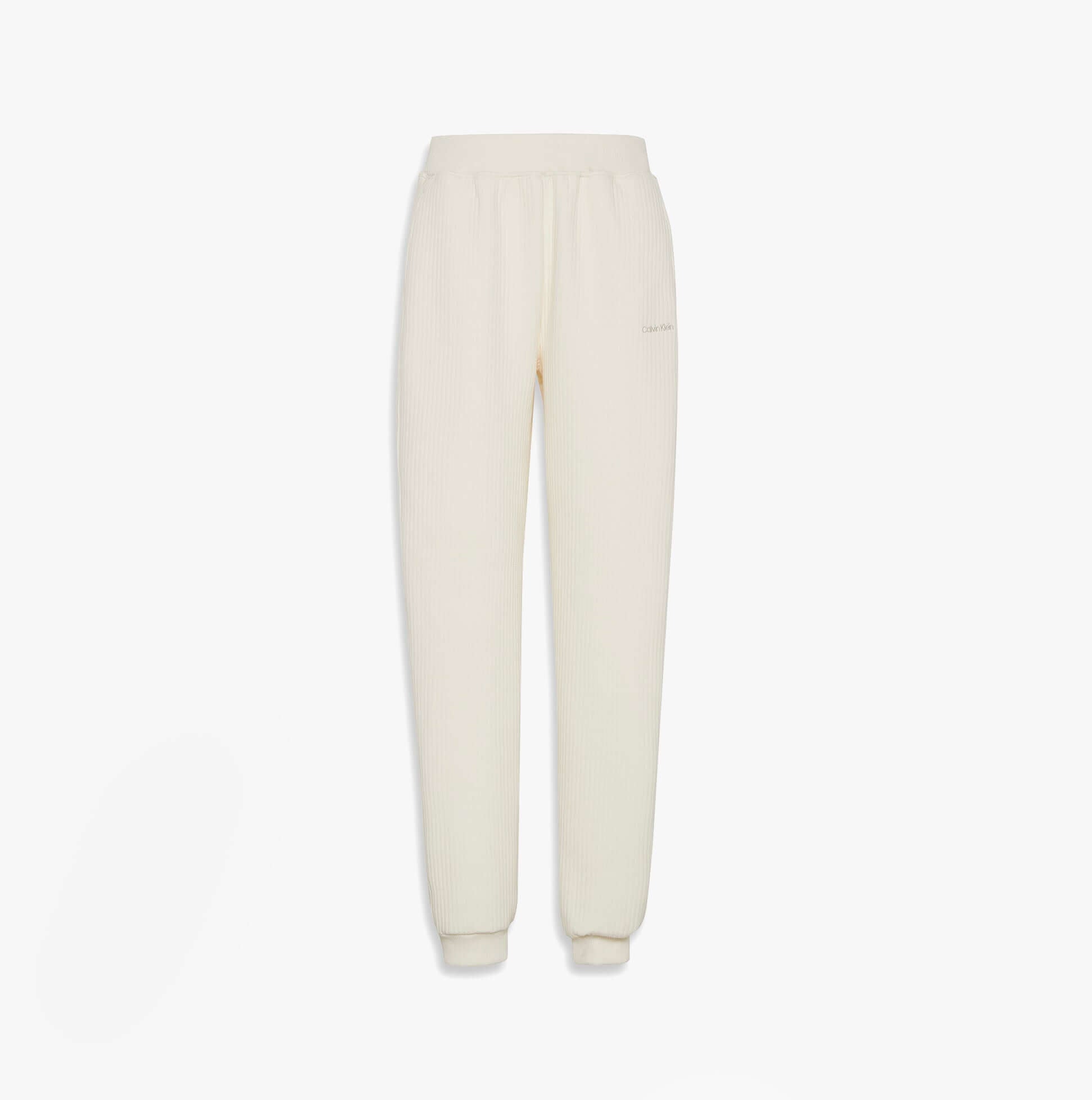 Calvin Klein QUILTED JOGGER Womens Ivory