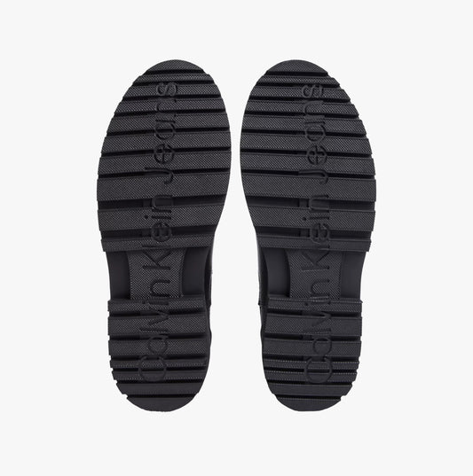 Calvin Klein EVA MID CHELSEA BOOTS Mens Triple Black