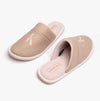 Calvin Klein HOTEL SLIPPER Mens Mules Taupe