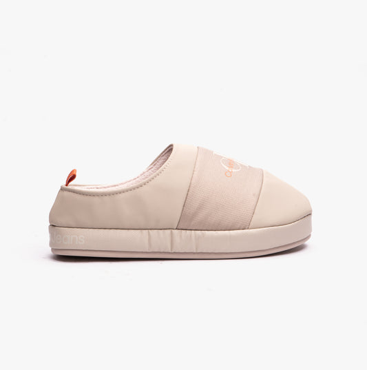 Calvin Klein HOME MONO Mens Slipper Beige