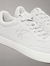 Calvin Klein CLASSIC CUPSOLE ICON Mens Trainers Eggshell/Creamy White